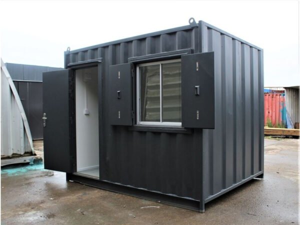 10ft Long Portable Office Shipping Container Workshop – Compact, Secure & Ready-to-Use Workspace