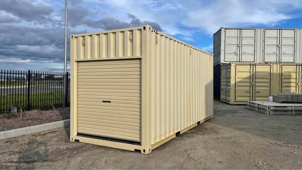 20ft High Cube Shipping Container with Roller Door