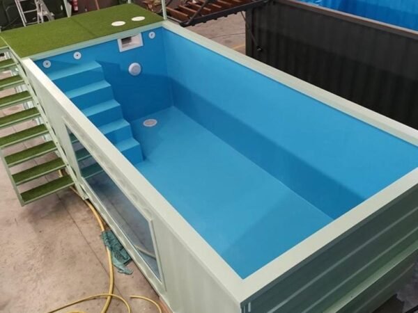30ft Shipping Container Pool – Luxury Modular Pool with Durable Steel Construction