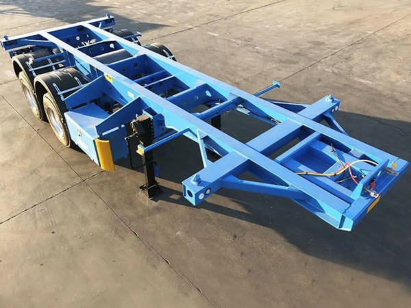 20ft Container Chassis Trailer for Sale – Heavy-Duty Hauler