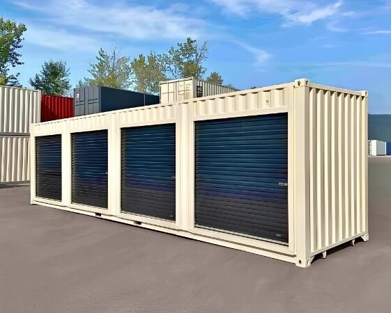 40ft High Cube Shipping Container with Roller Door